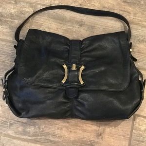 B Makowsky black purse